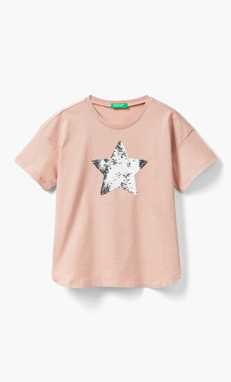Reversible Sequin T-Shirt