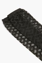 Monogram hosiery socks