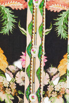 Oversized Shirt With Hand Crafted Buttons