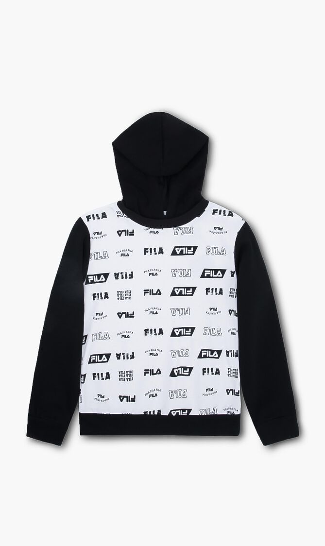 Contrast Hood Sweatshirt