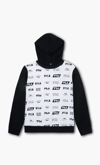 Contrast Hood Sweatshirt