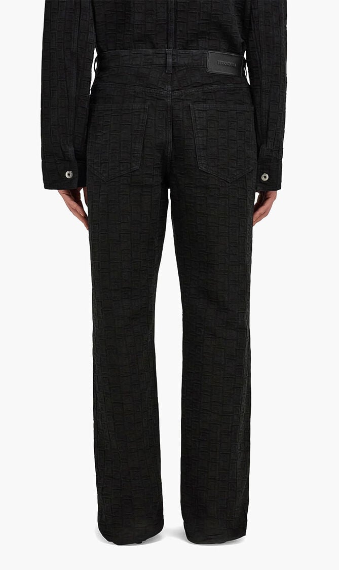 Monogram Five Pocket Trousers