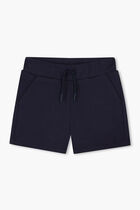 Kids Younger Boys Navy Blue Logo Shorts