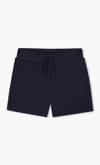 Kids Younger Boys Navy Blue Logo Shorts