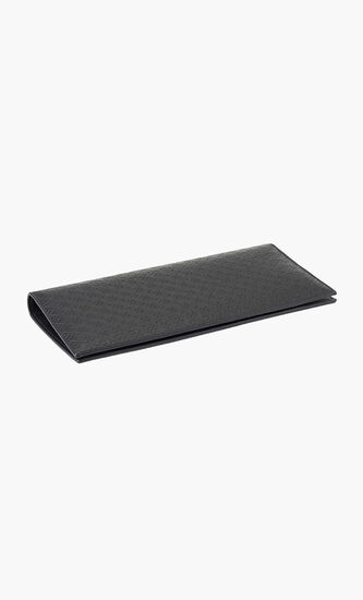 Gancini Embossed Long Wallet