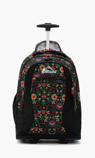 Floral Stitch Backpack