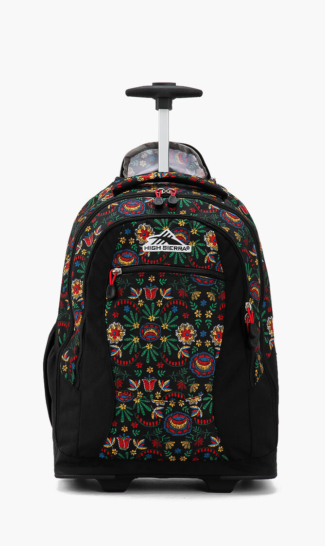 Floral Stitch Backpack