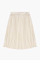 Logo Pleated Skirt
