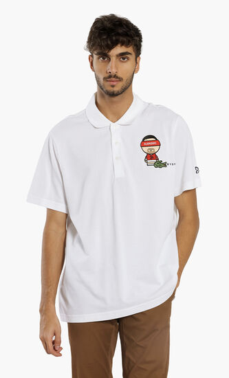 Lacoste SPORT X Youssef Sy Cotton Polo Shirt