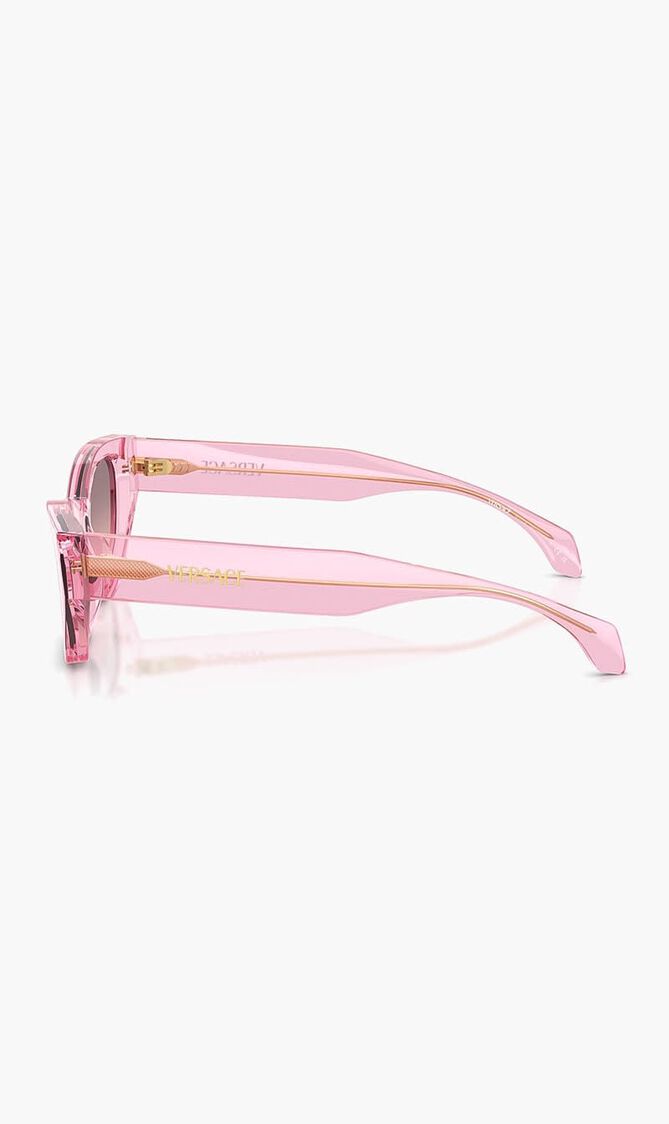 Transparent Rose  Sunglasses