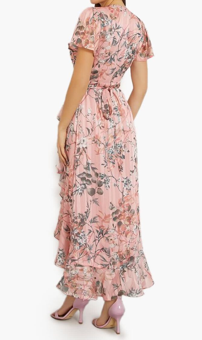 Floral Print Long Dress