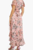 Floral Print Long Dress