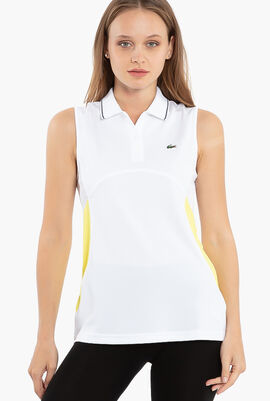 Lacoste SPORT Breathable Piqué Tennis Polo