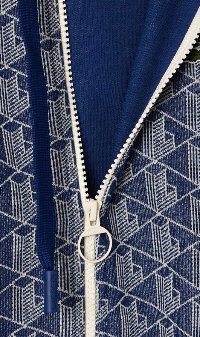 Jacquard Monogram Hoodie