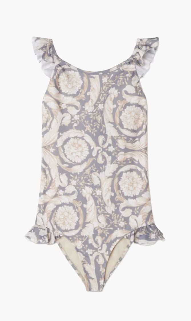 Printed One Piece Swimsuit