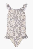 Printed One Piece Swimsuit