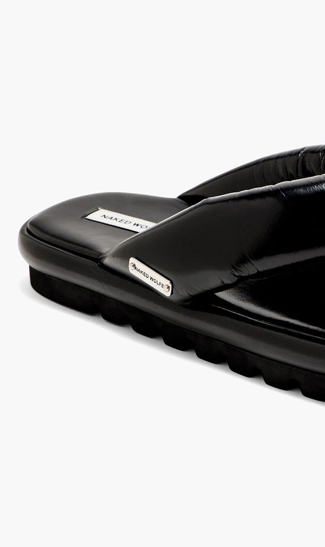 HILARY BLACK LEATHER