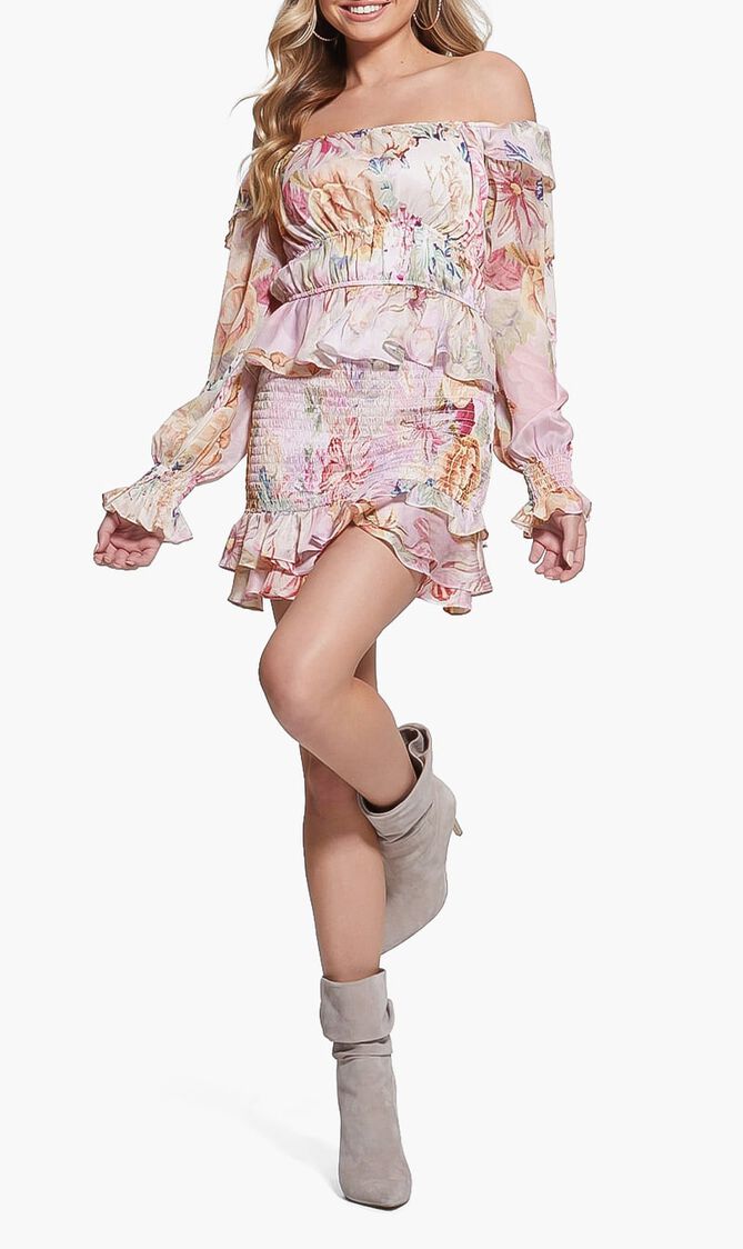 Off Shoulder Ruffle Top