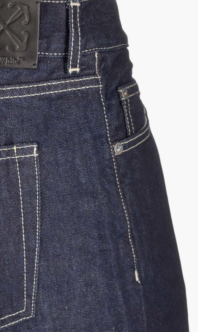 OFF EMB SKATE JEANS SIERRA LEONE BEIGE