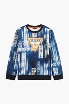 Printed Activewear Sweatshirt