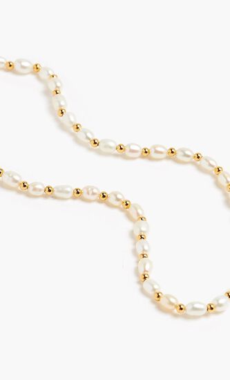 Seed Pearl Beaded Choker