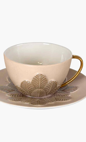 Peacock Tea Cup and Saucer