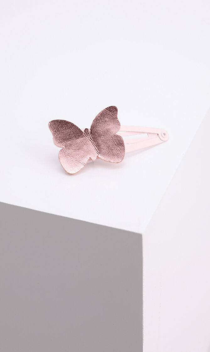 Baby Pink Butterfly Hair Clip