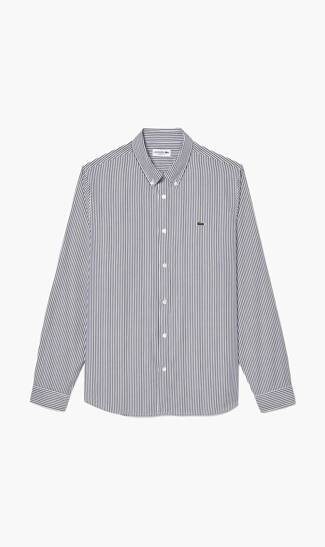 Regular Fit Striped Cotton Shirt