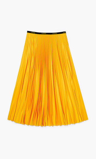 Elasticised Pleated Jersey Skirt