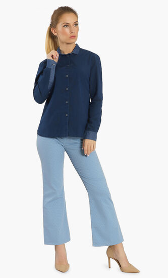 Jacquard Cotton Shirt