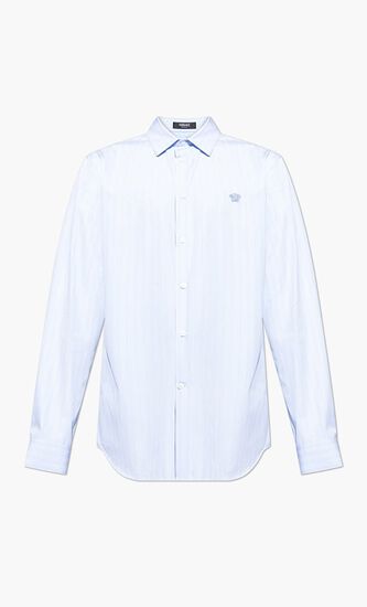 INFORMAL SHIRT MULTICOLOR STRIPED POPLIN