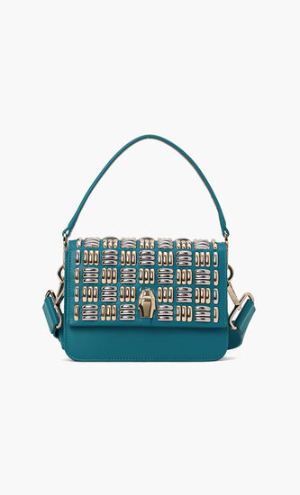 Bar Embellished Milano Remix Sling Bag