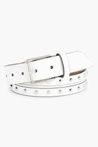 NON-REVERSIBLE 32MM ASTOR STUD LEATHER BELT