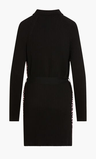 KNITWEAR DRESS TWILL GRECA SIGNATURE INSERTS SERIE
