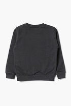 Logo Applique Sweatshirt