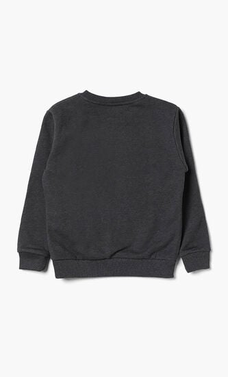 Logo Applique Sweatshirt