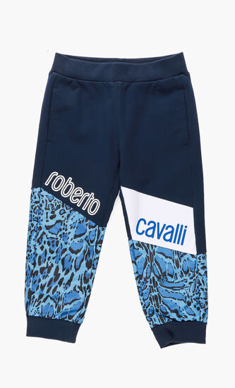 Leopard Print Nylon Jogger