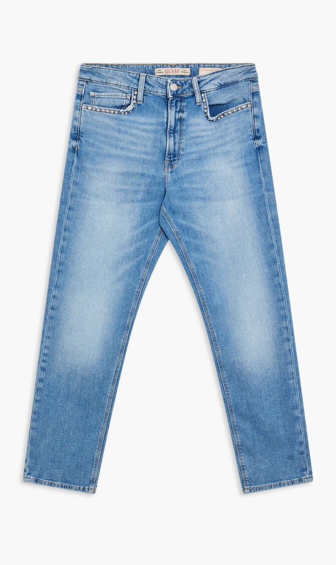 Eco High Rise Straight Leg Girly Denim