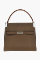 Lee Radziwill Pebbled Small Double Bag