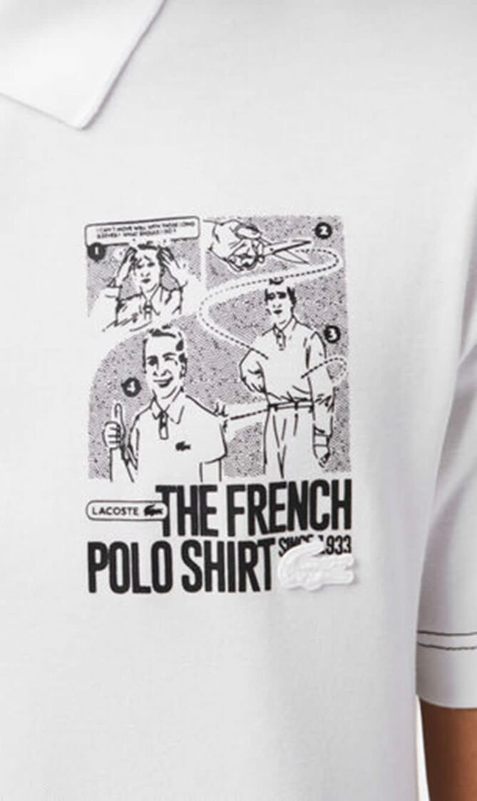 SHORT SLEEVED RIBBED COLLAR SHIRT