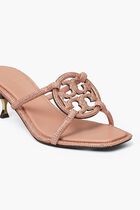 PAVE GEO BOMBE MILLER LOW HEEL SANDAL 55MM PAVE GEO BOMBE MILLER LOW HEEL SANDAL 55MM
