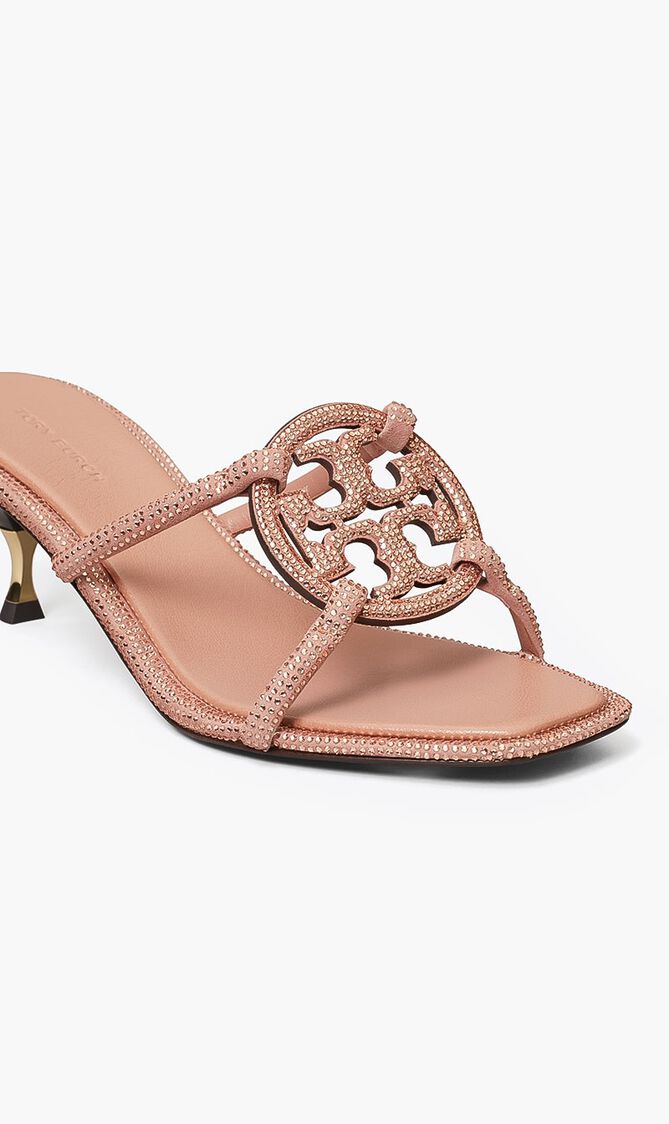 PAVE GEO BOMBE MILLER LOW HEEL SANDAL 55MM PAVE GEO BOMBE MILLER LOW HEEL SANDAL 55MM