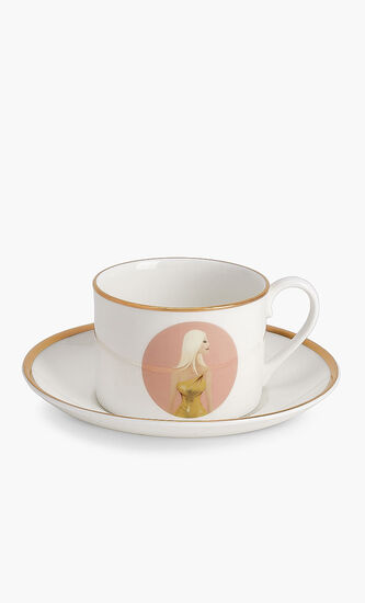 Donatella Tea Cup & Saucer