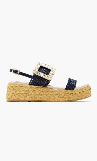 SUMMER STRASS RAFIA SANDAL ESPA 60