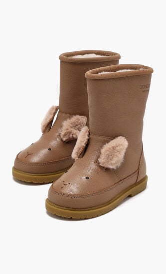 WADUDU EXCLUSIVE BOOTS FLUFFY BUNNY