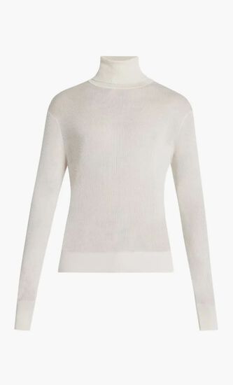 Finely Ribbed Sweater