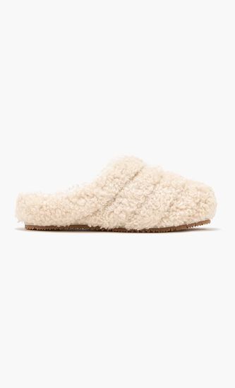 SNAIL SHEARLING MULE