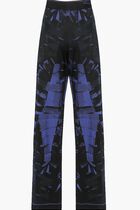 Printed Wide Trousers