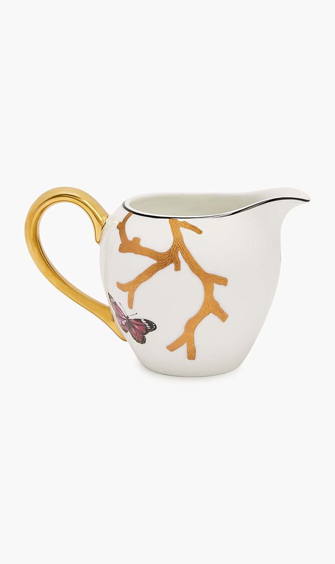 Aux Oiseaux Milk Pitcher Gold