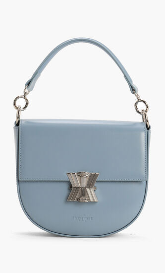 Tessa Halfmoon Leather Crossbody